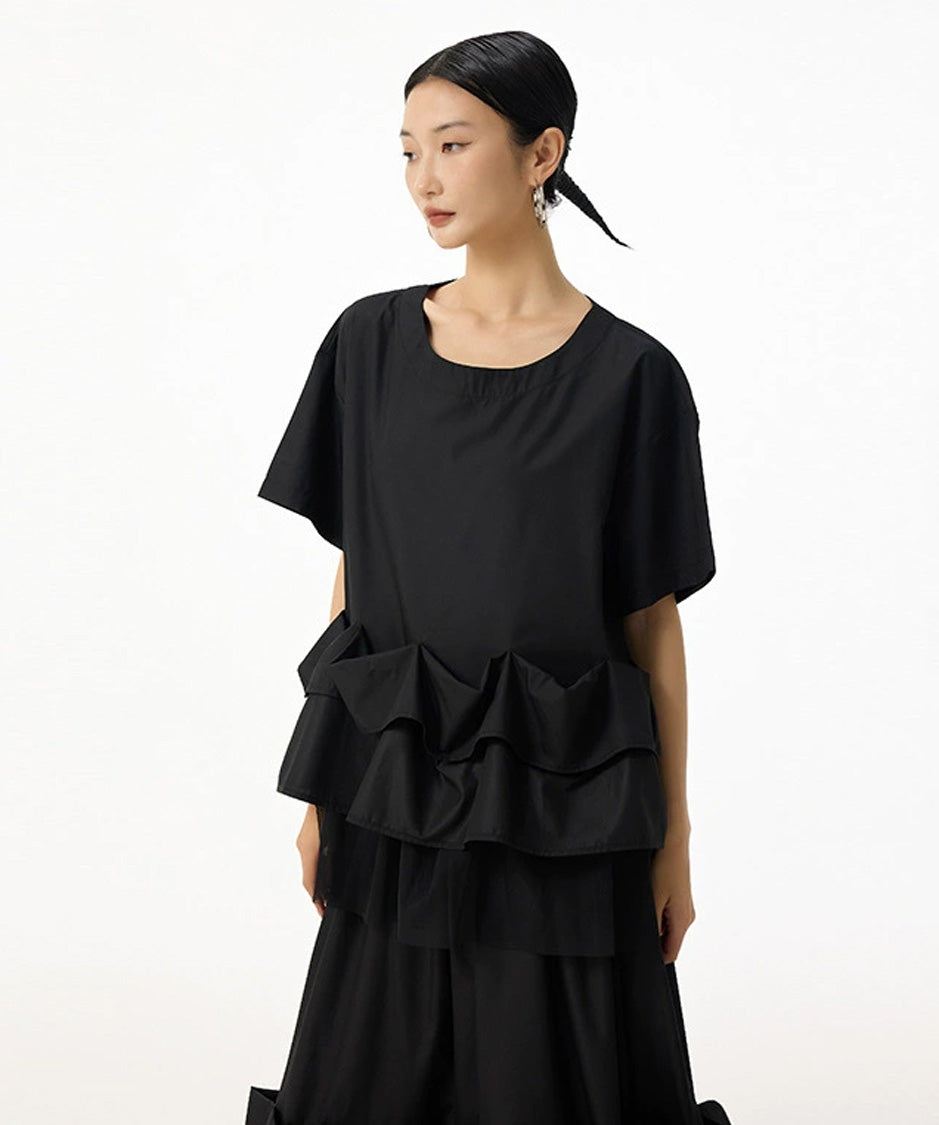 Fold Frill Top