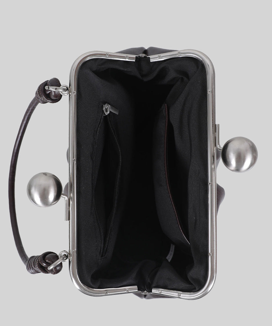 Metal Clasp Soft Bag