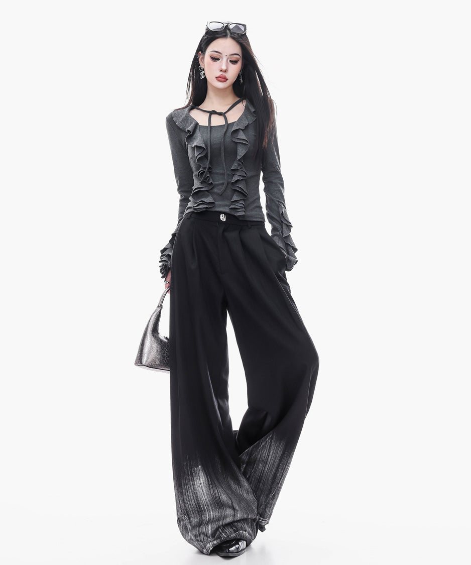 Bicolor Zip Top &amp; Skirt Co-ord