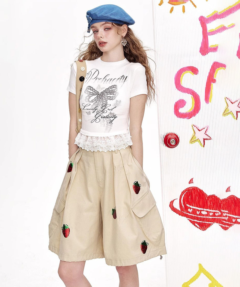 Berry Cargo Shorts