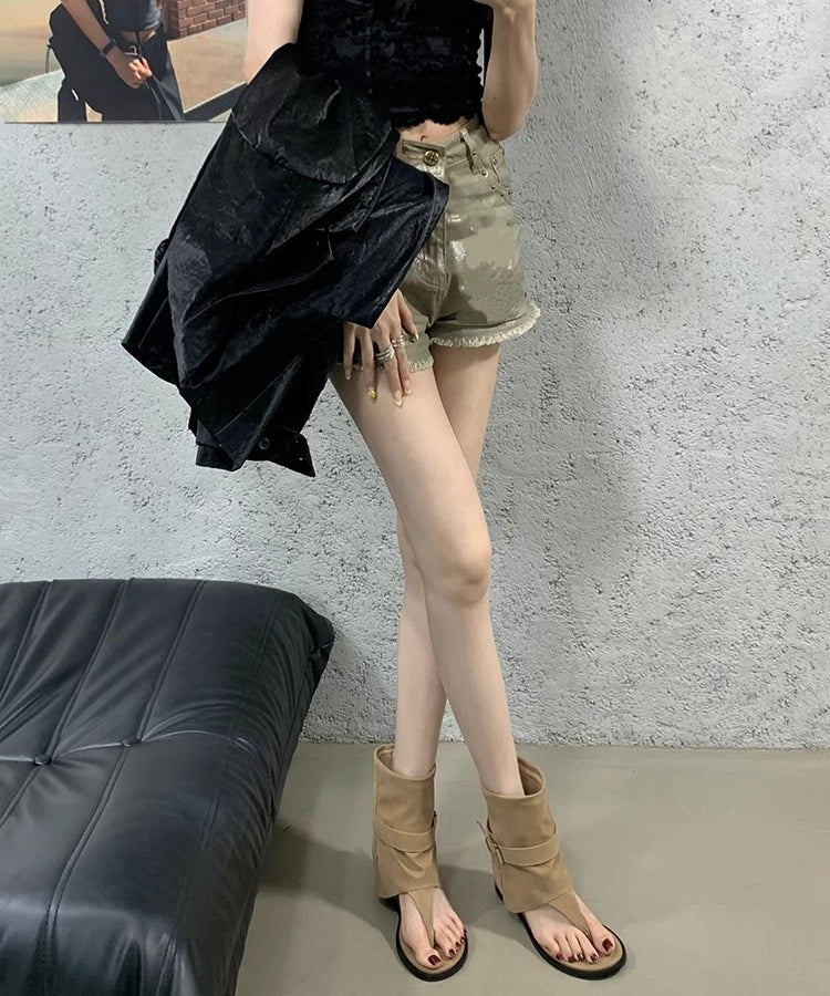 Soft Buckle Sandal Wraps