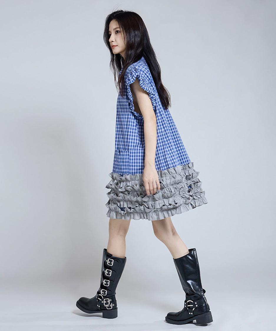 Ruffle Step Dress
