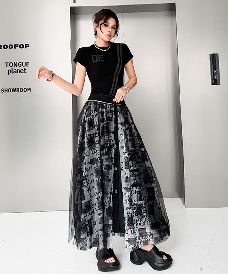 Veil Mark Skirt