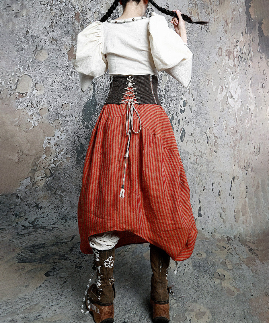 Cord Frame Corset Belt