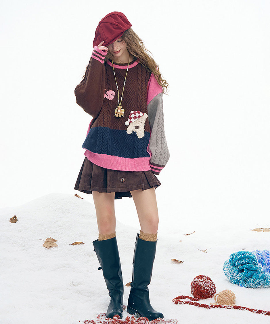 Patch Charm Sweater