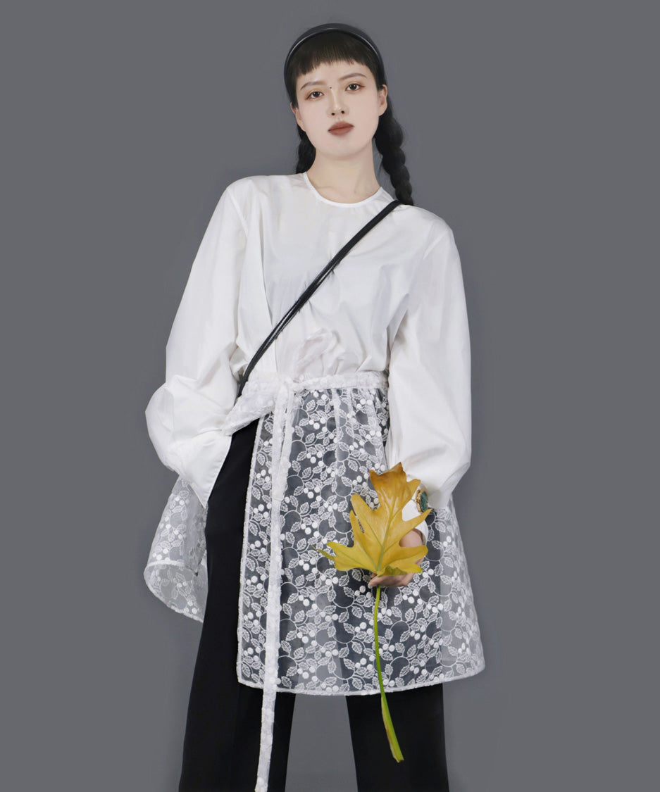 Solenne Arc Line Blouse