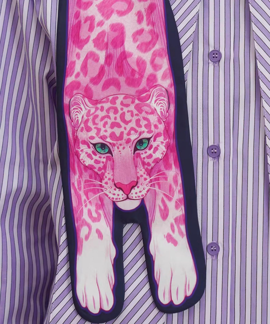 Panther Graphic Scarf