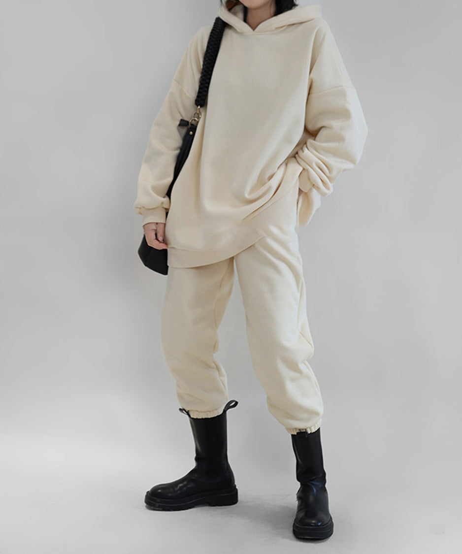 Relaxed Fleece Hoodie