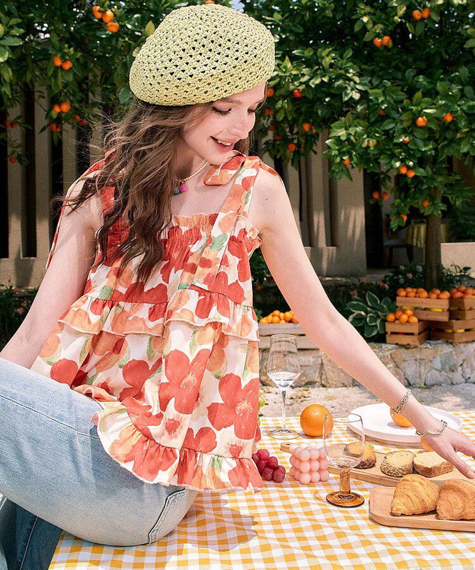 Bloom Frill Top