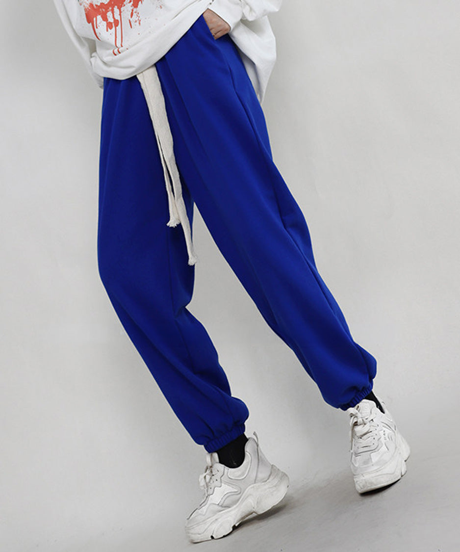 Long Cord Balloon Joggers