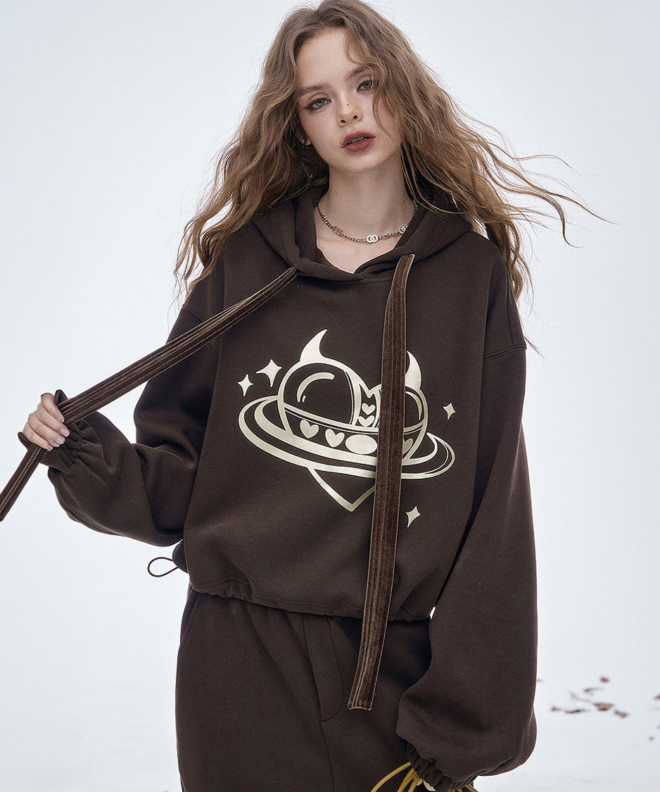 Orbit Hood Top＆Skirt Co-ord