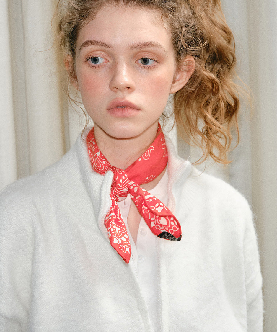 Paisley Knot Square Scarf