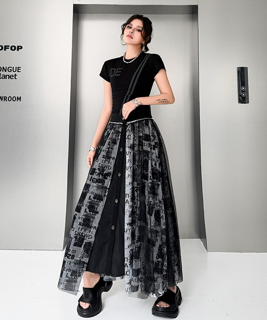 Veil Mark Skirt