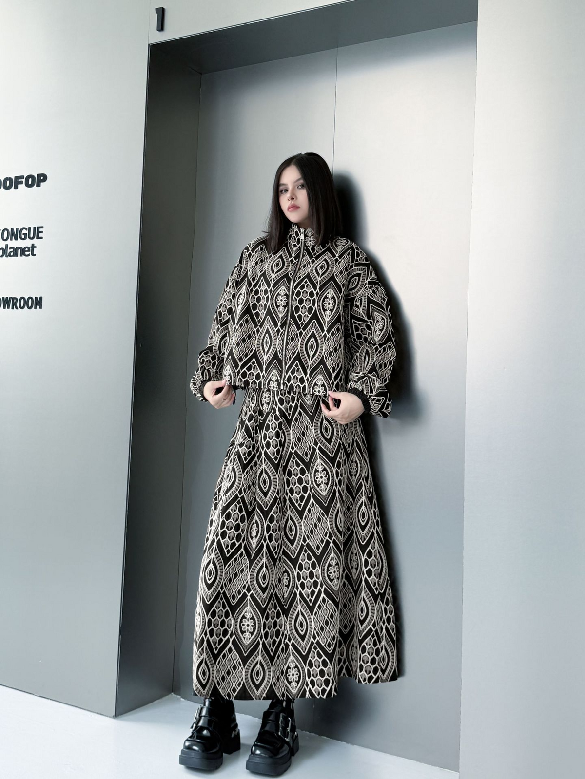 Geometric Jacquard Series