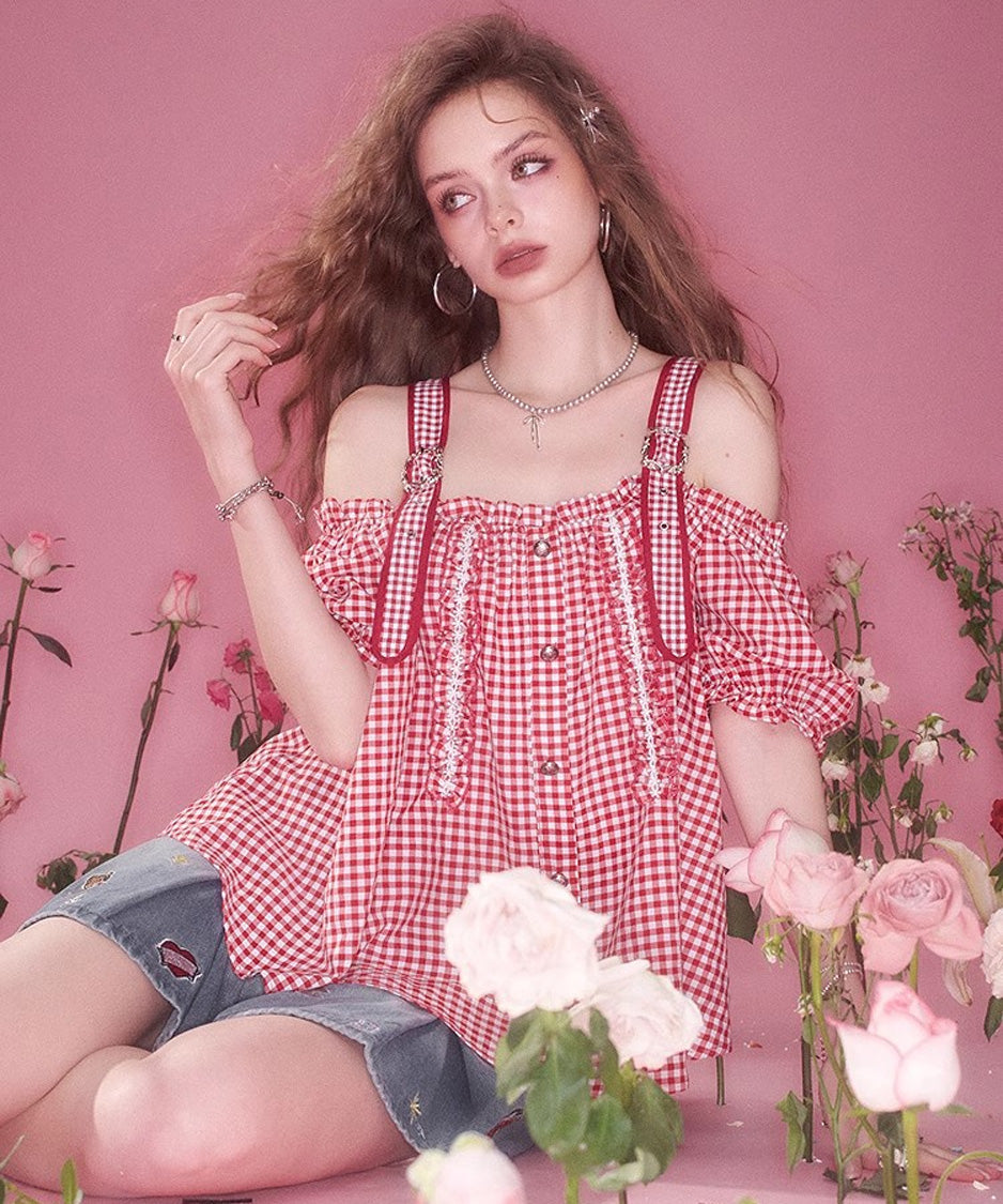 Cherry Picnic Top