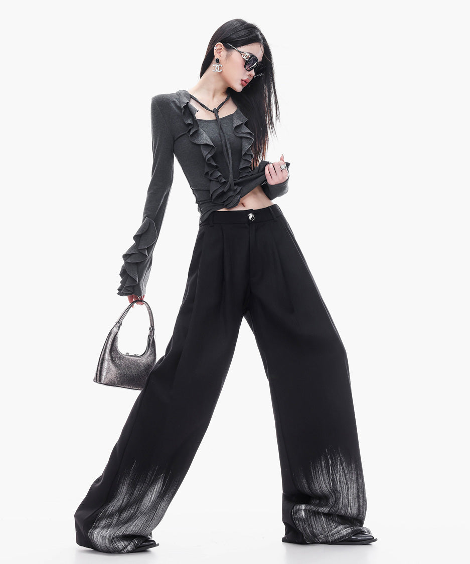 Bicolor Zip Top &amp; Skirt Co-ord