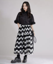 Black White