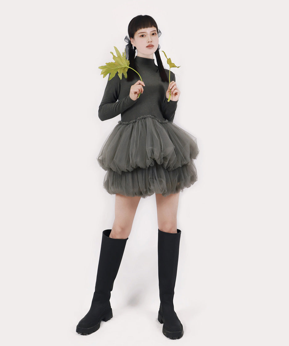 Cloud Volume Dress