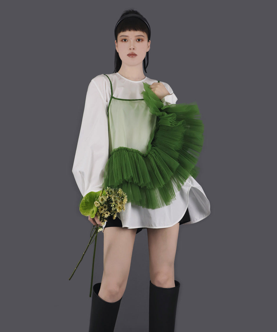 Solenne Arc Line Blouse