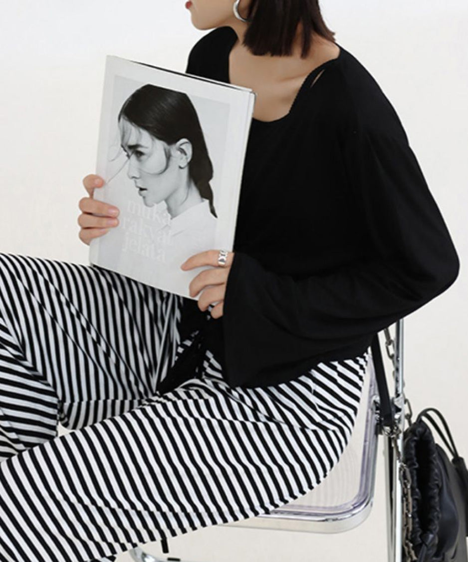 Drawstring Drape Top