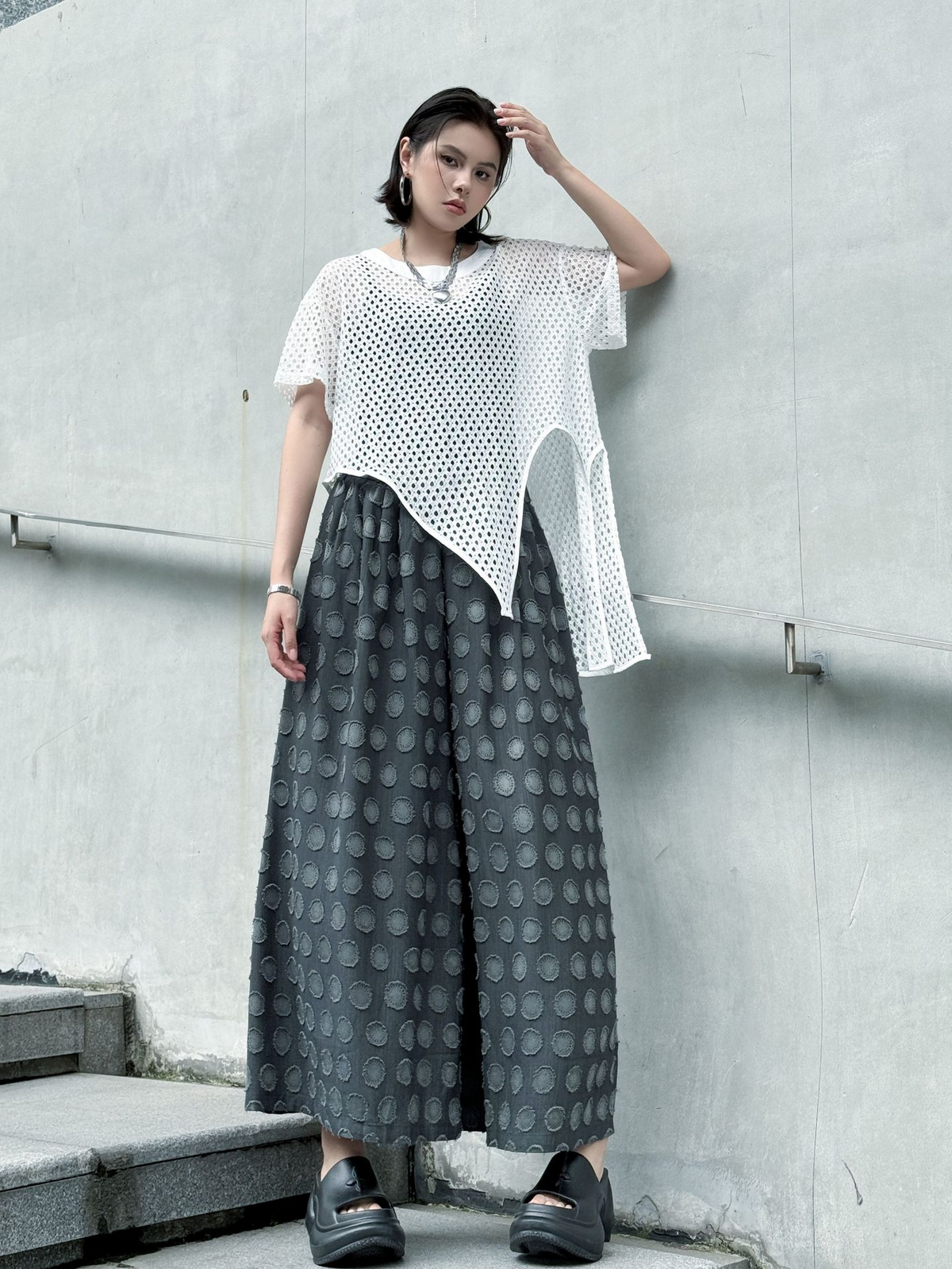 Dotshade Wide Pants