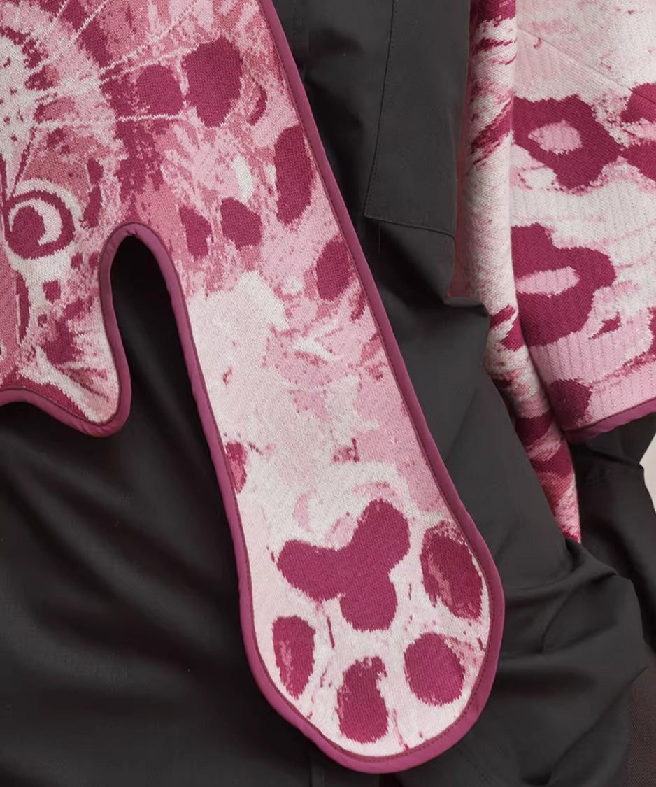 Leopard Art Knit Stole