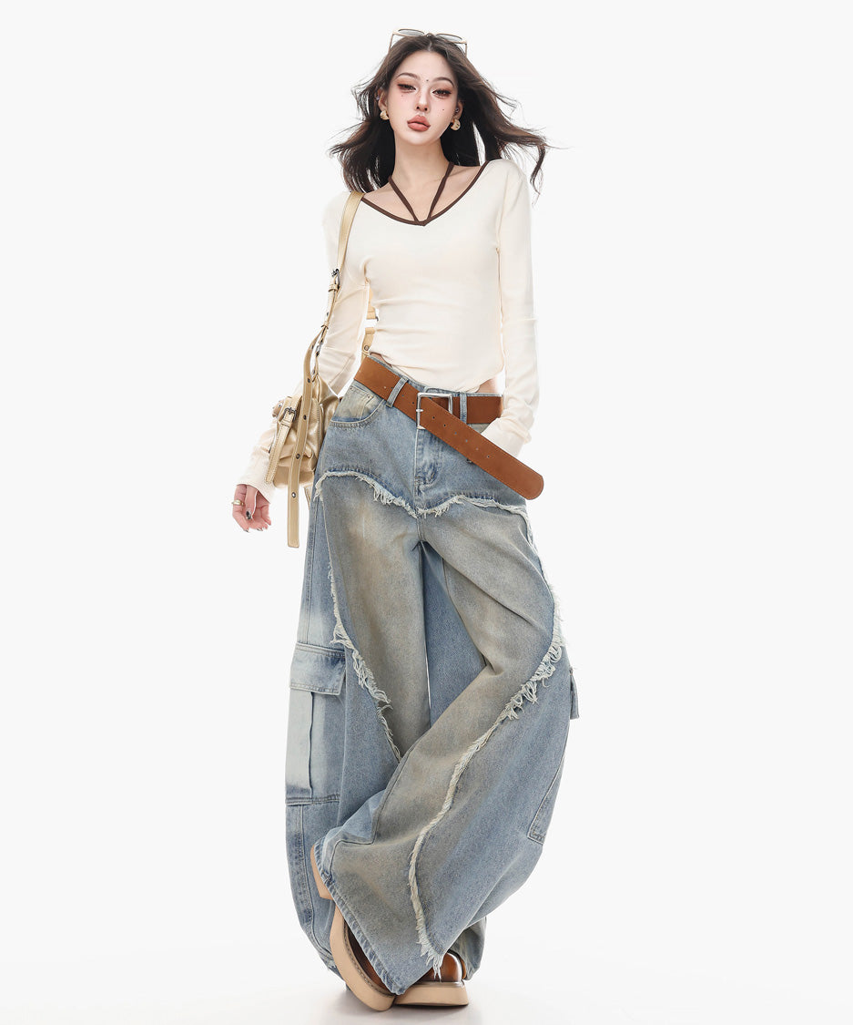 Bicolor Zip Top &amp; Skirt Co-ord