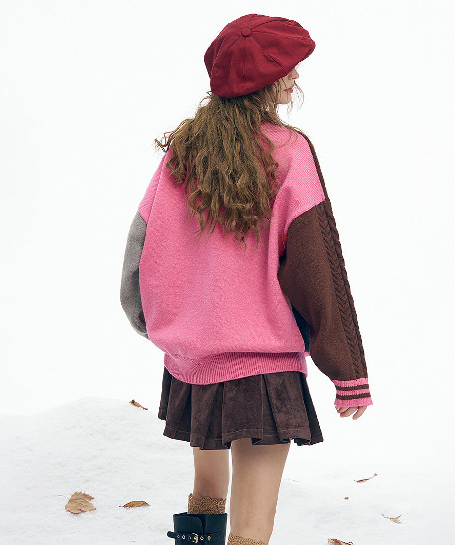 Patch Charm Sweater