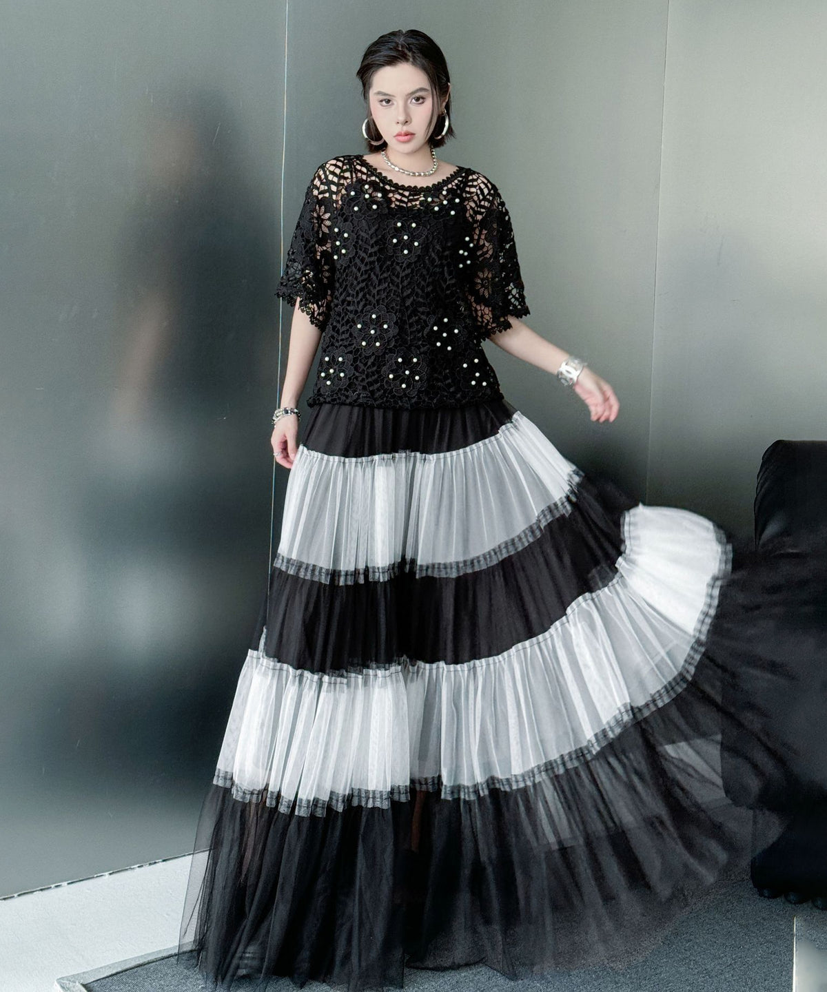 Monotone Doll Skirt