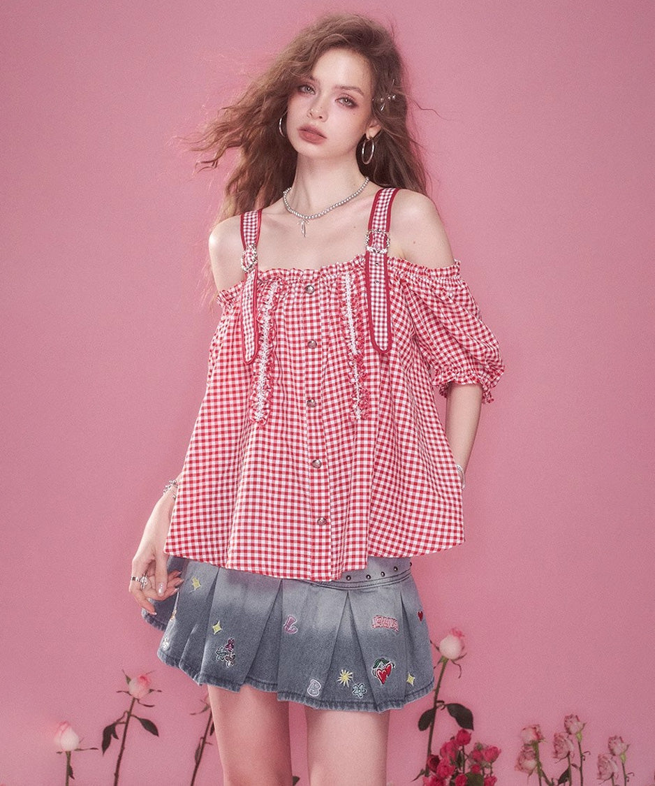 Cherry Picnic Top