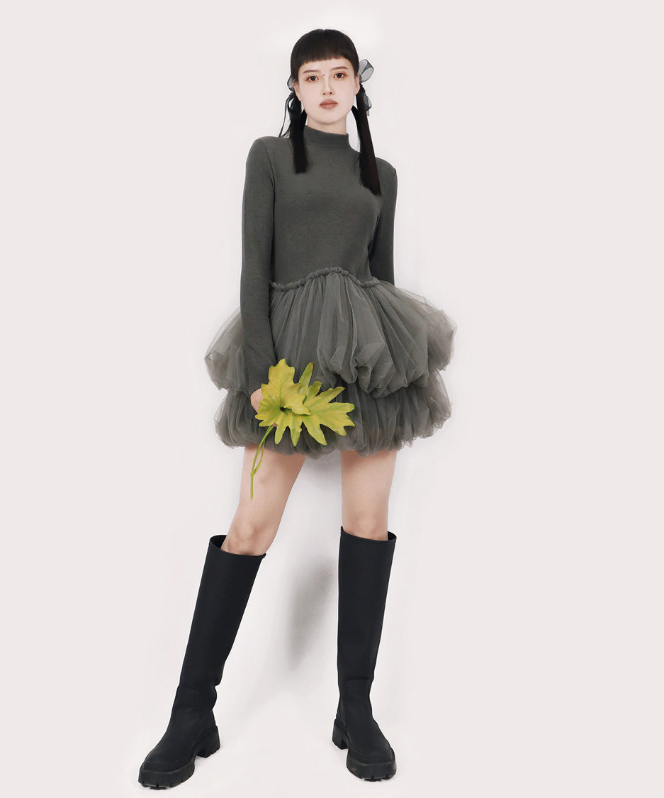 Cloud Volume Dress