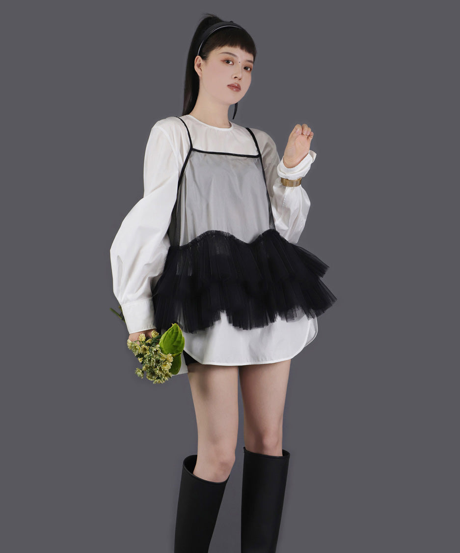 Solenne Arc Line Blouse