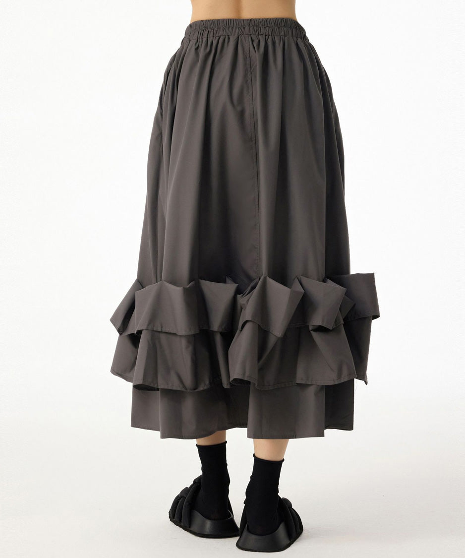 Frill Curve Skirt