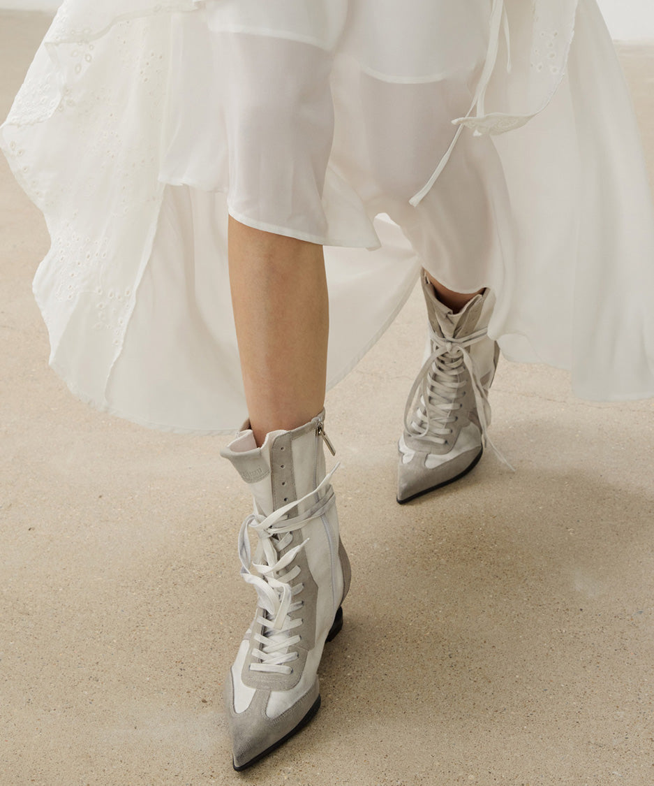 Edge Lace Combat Boots