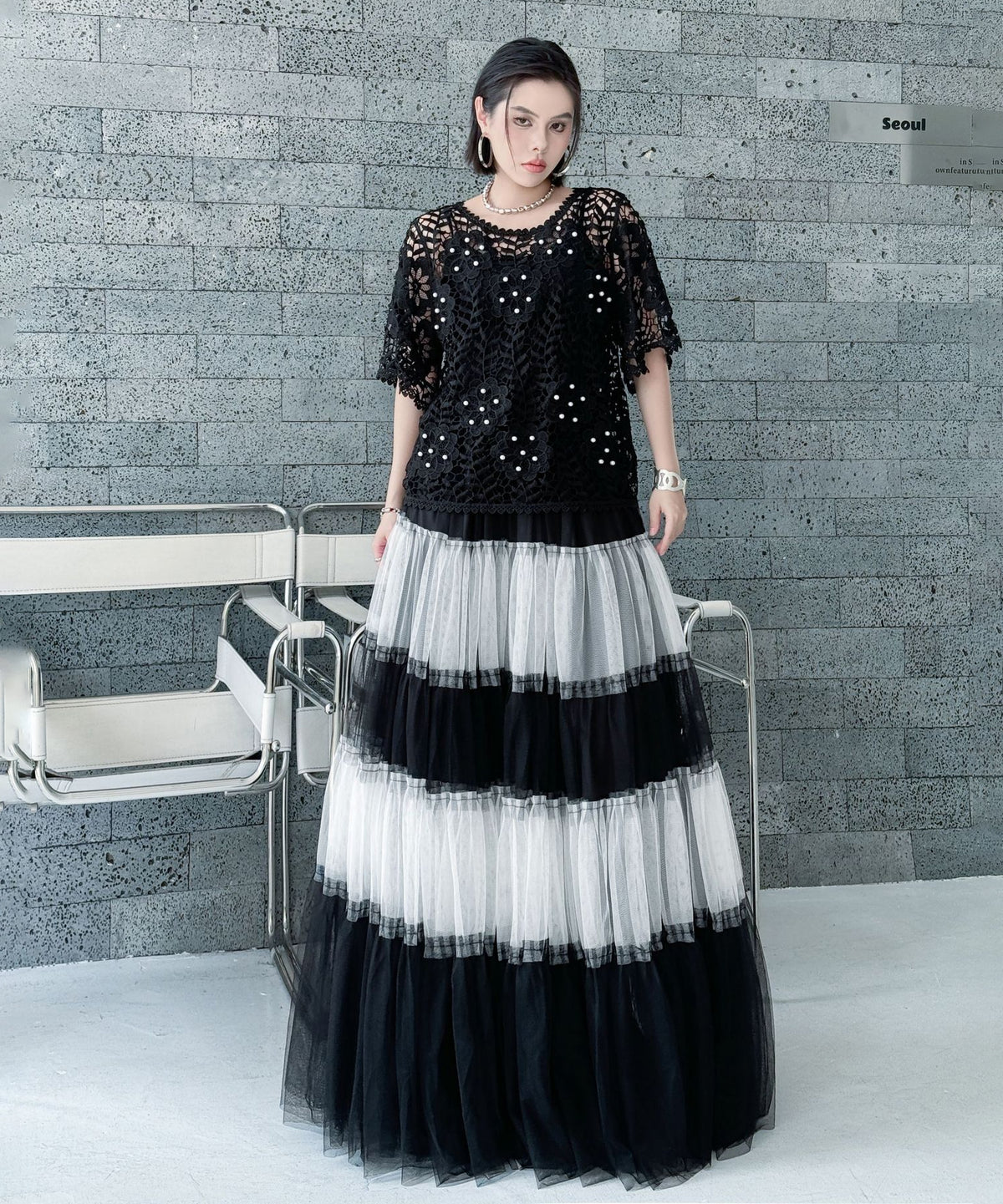 Monotone Doll Skirt
