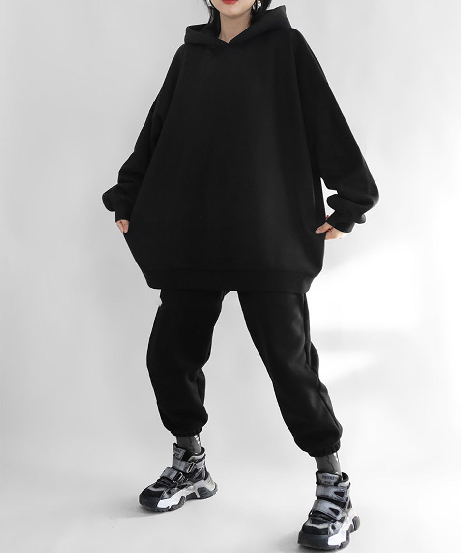 Relaxed Fleece Hoodie
