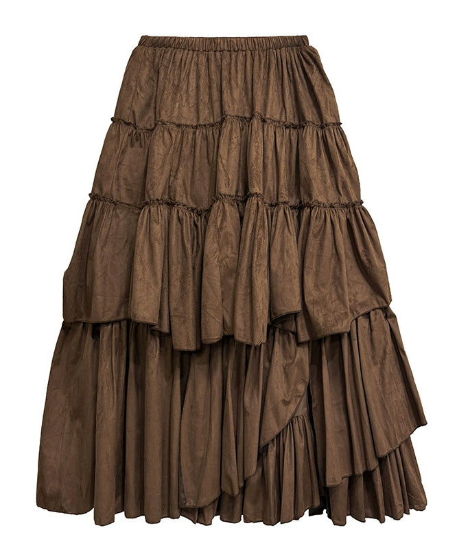 Layered Volume Maxi Skirt