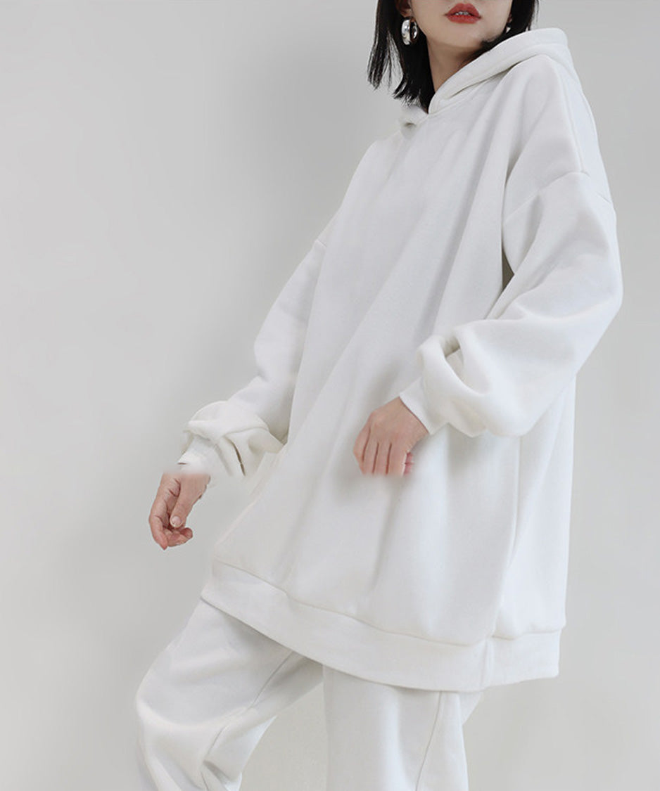 Relaxed Fleece Hoodie
