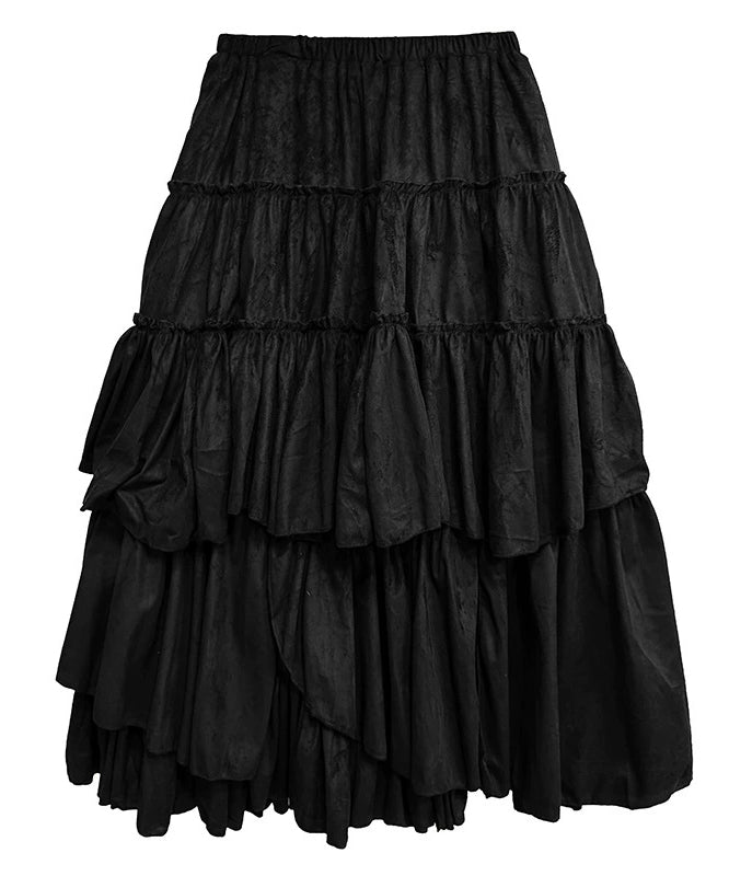 Layered Volume Maxi Skirt