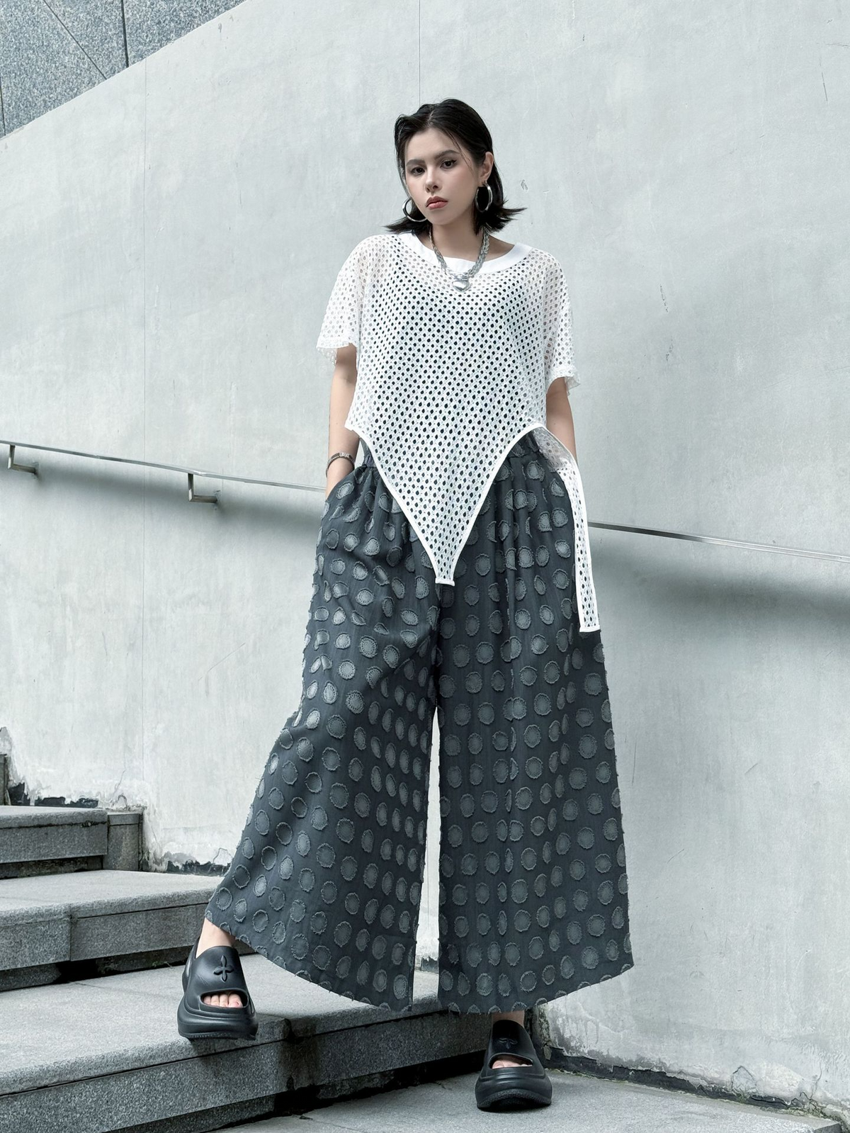Dotshade Wide Pants