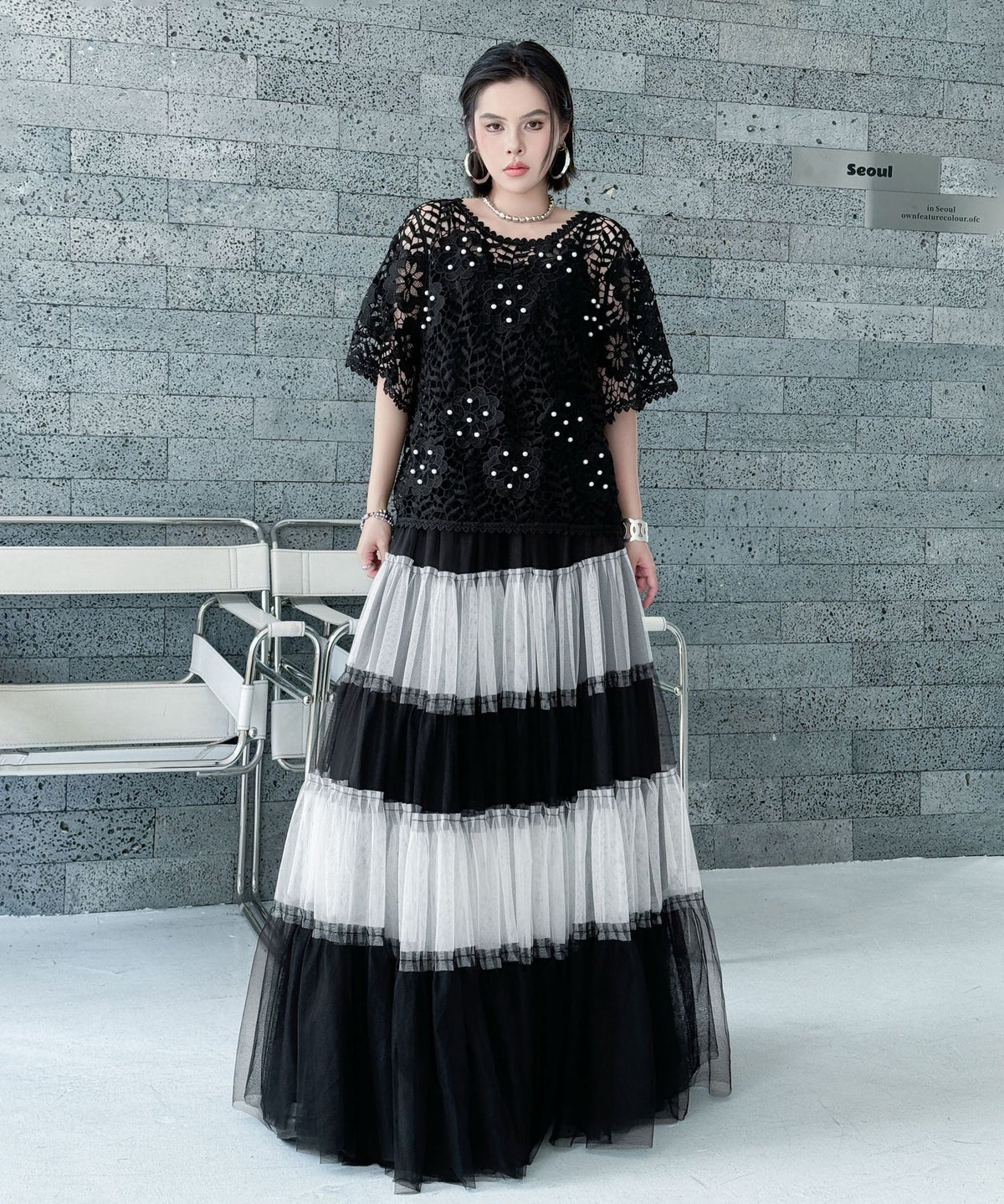 Monotone Doll Skirt