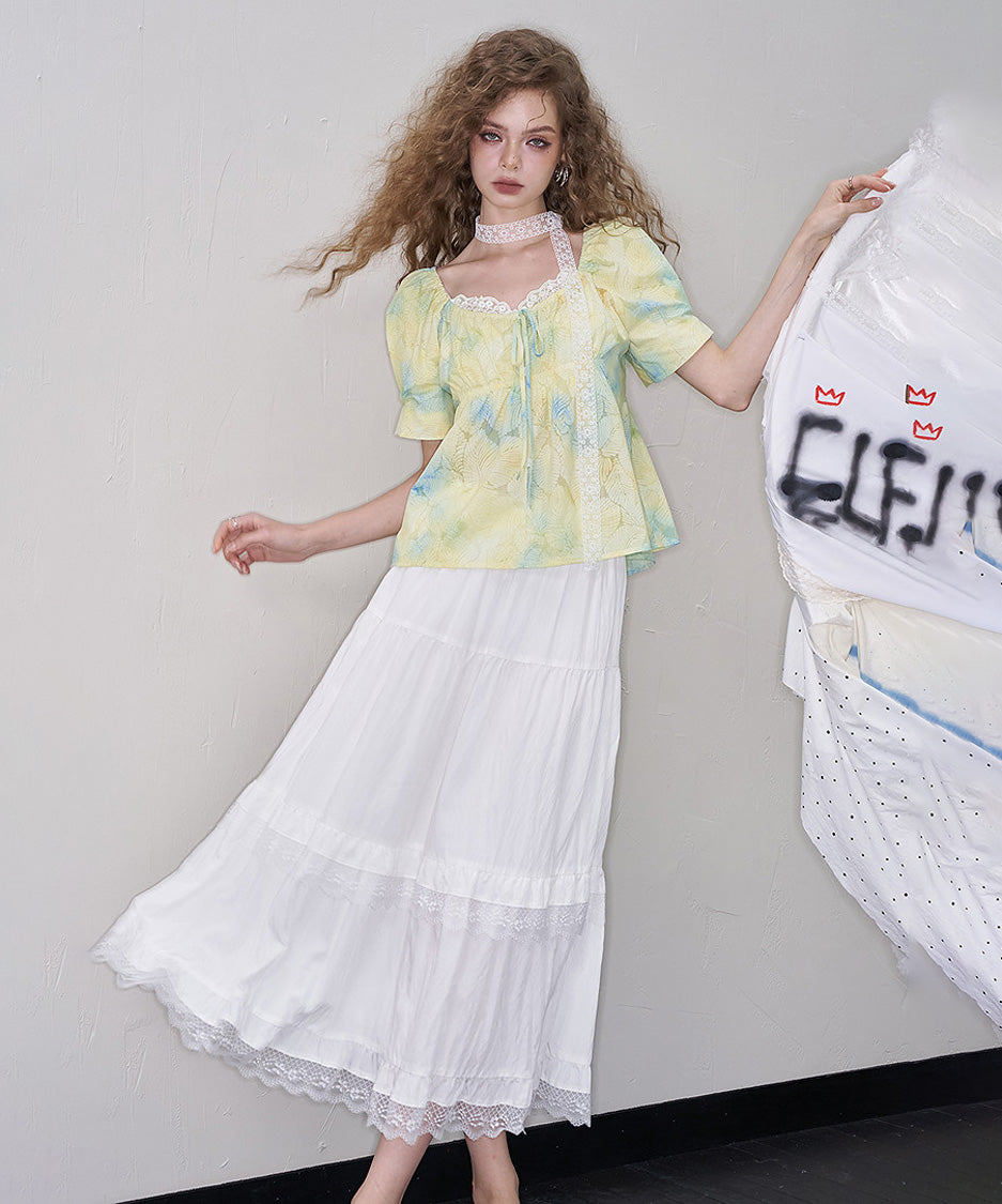 Mist Bloom Blouse