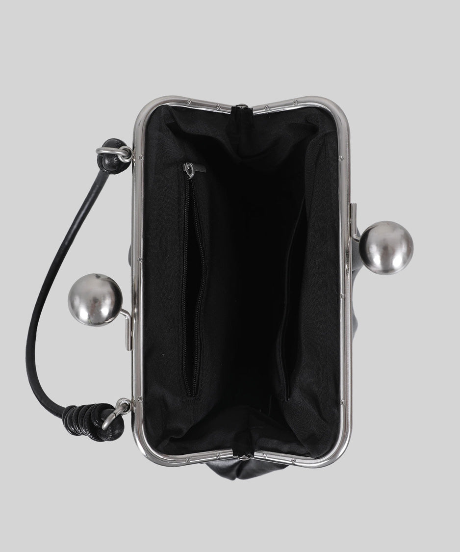 Metal Clasp Soft Bag