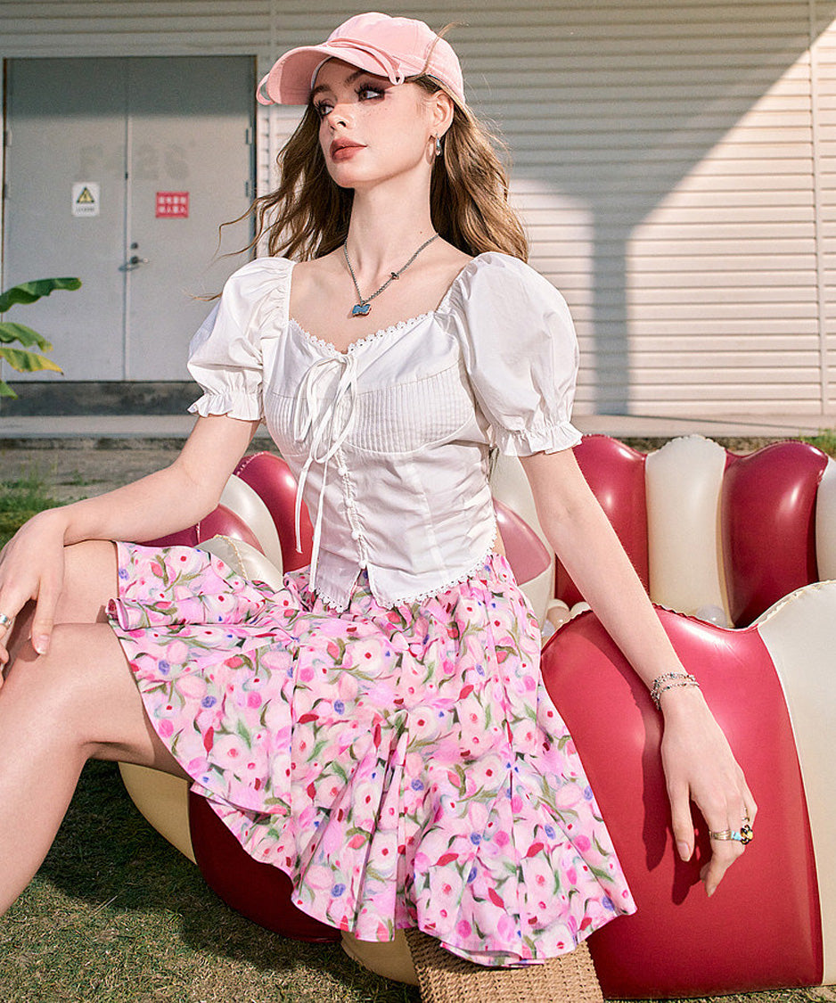 Bloom Ripple Skirt