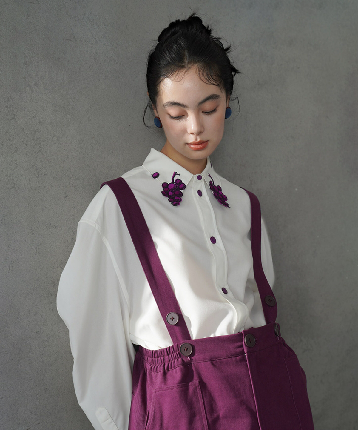 Grape Collar Blouse