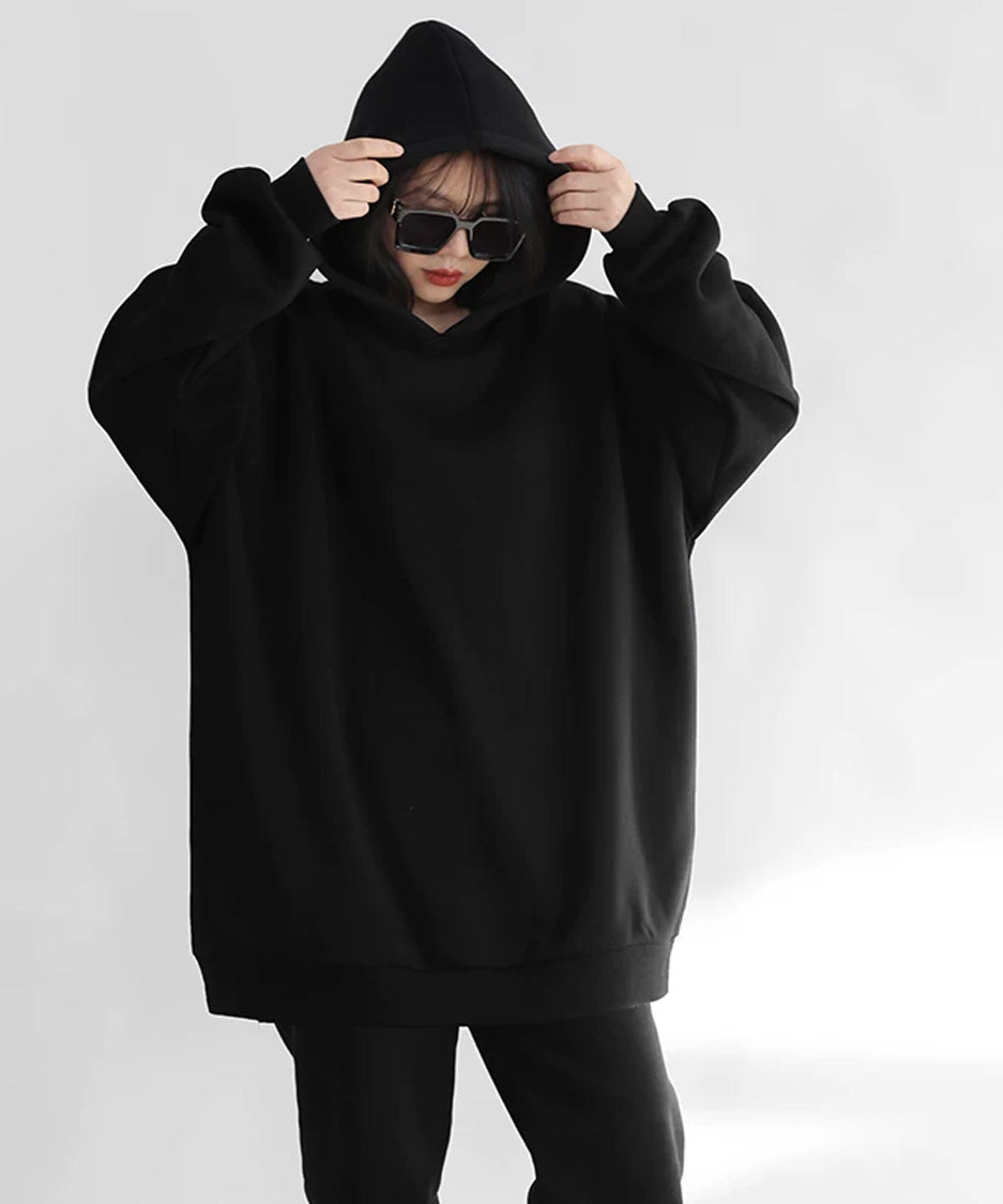 Relaxed Fleece Hoodie