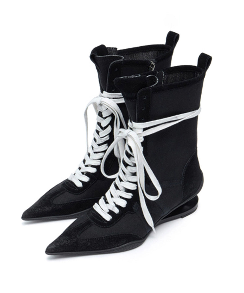 Edge Lace Combat Boots