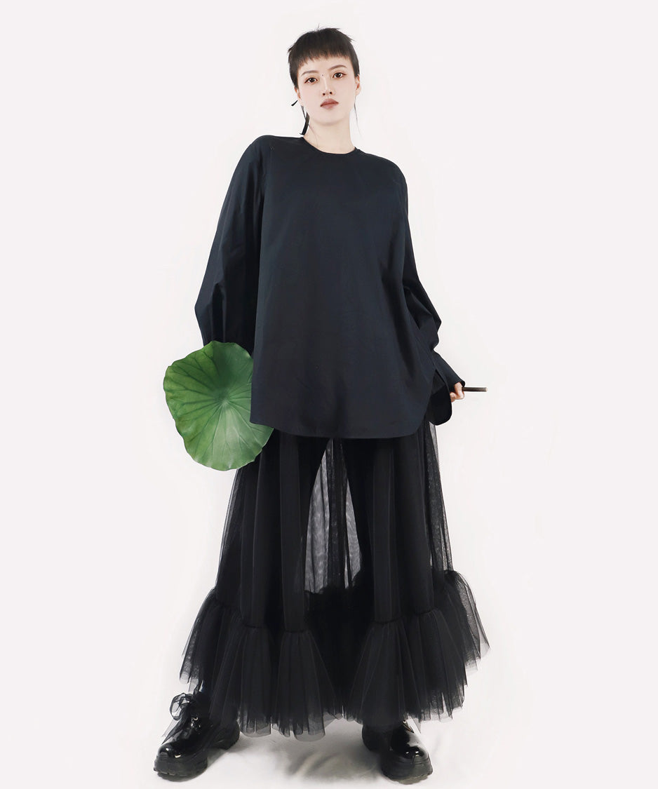Solenne Arc Line Blouse