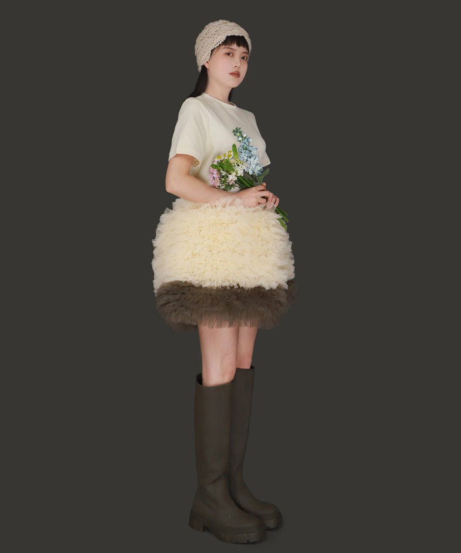 Cloud Ruffle Dress