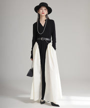 Dress + Belt Set / Black / M